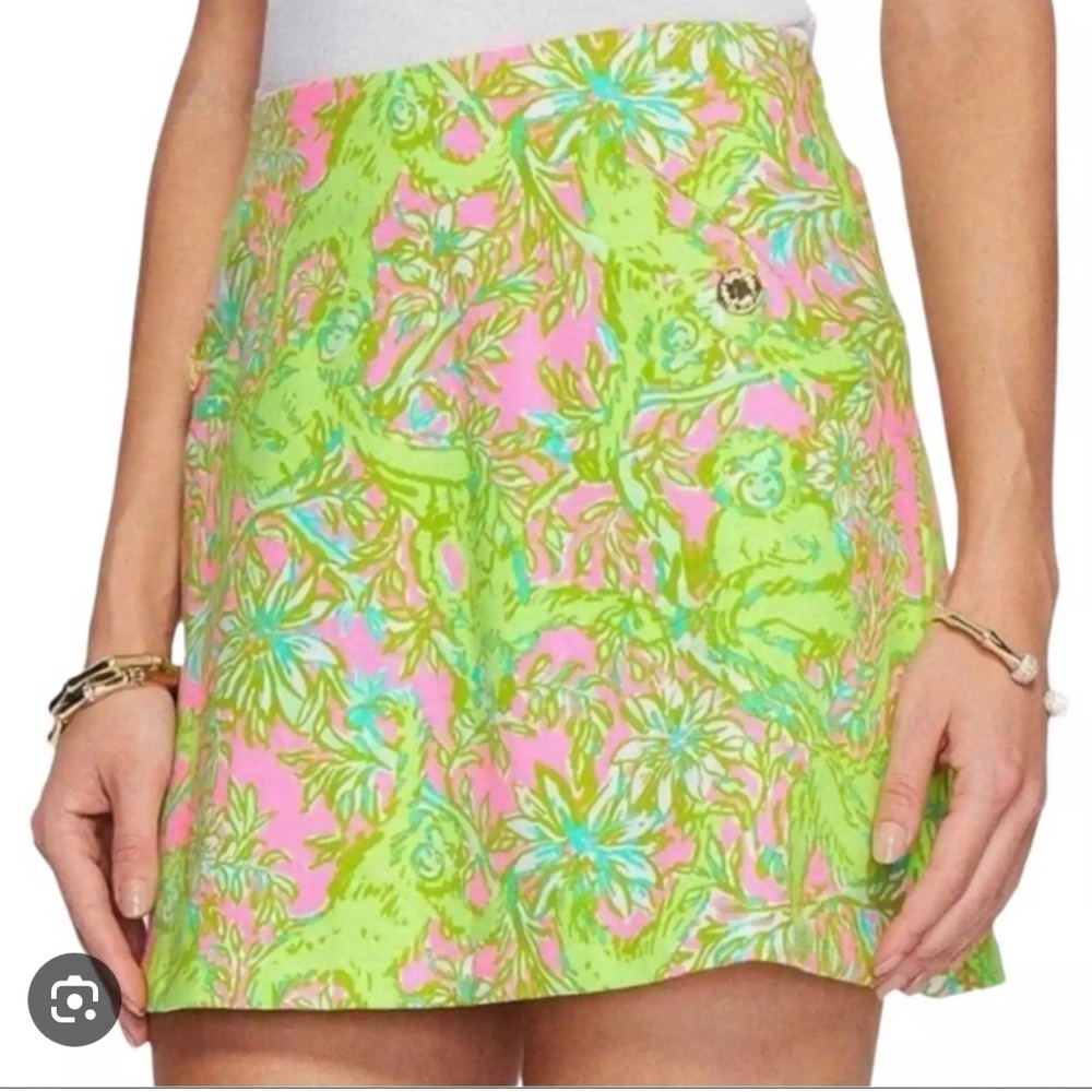 Lilly Pulitzer Vibrant Floral Mini Skort